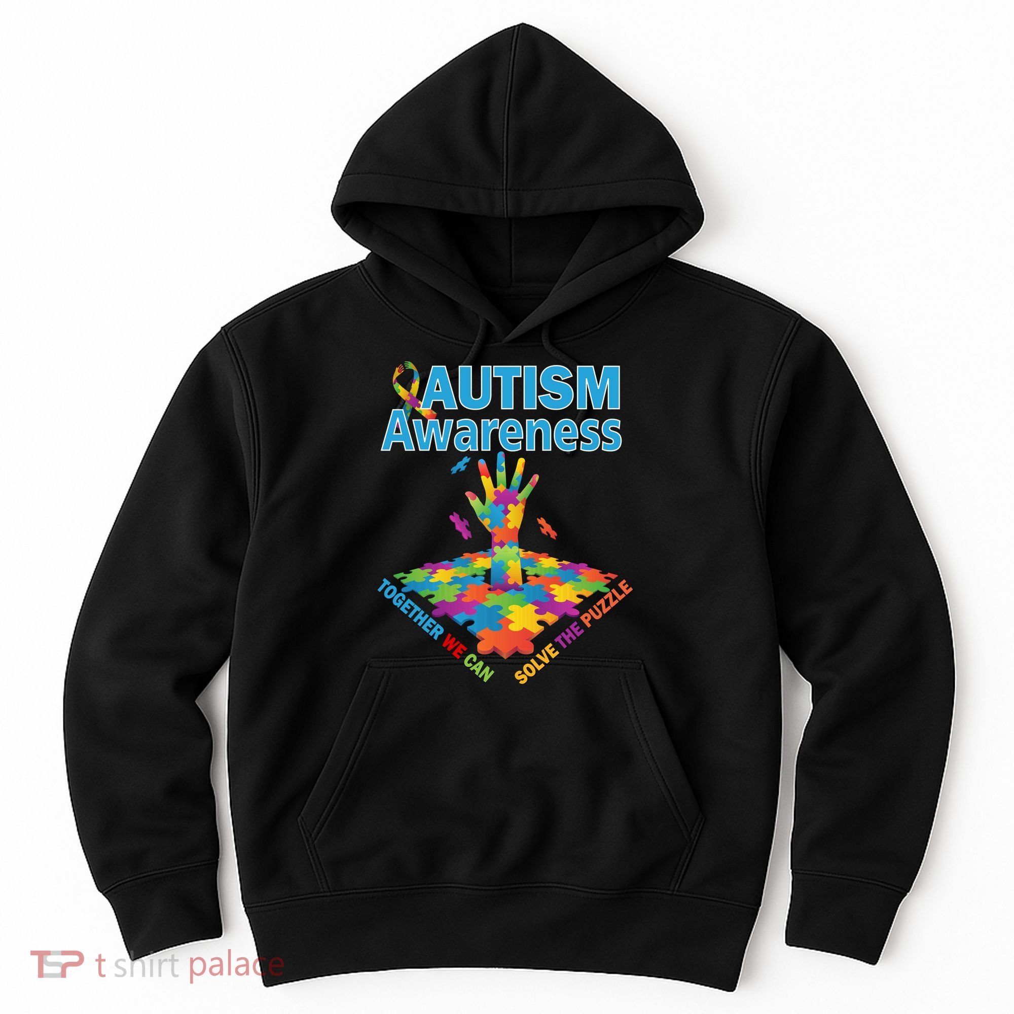 Together We Can Solve The Puzzle Autism Awareness Hoodie