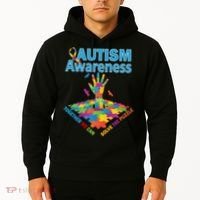 Together We Can Solve The Puzzle Autism Awareness Hoodie thumb 2