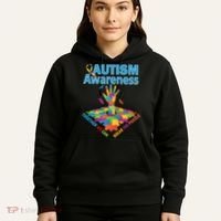 Together We Can Solve The Puzzle Autism Awareness Hoodie thumb 5