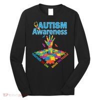 Together We Can Solve The Puzzle Autism Awareness Long Sleeve Shirt thumb 0