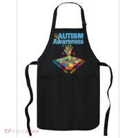 Together We Can Solve The Puzzle Autism Awareness Apron thumb 0