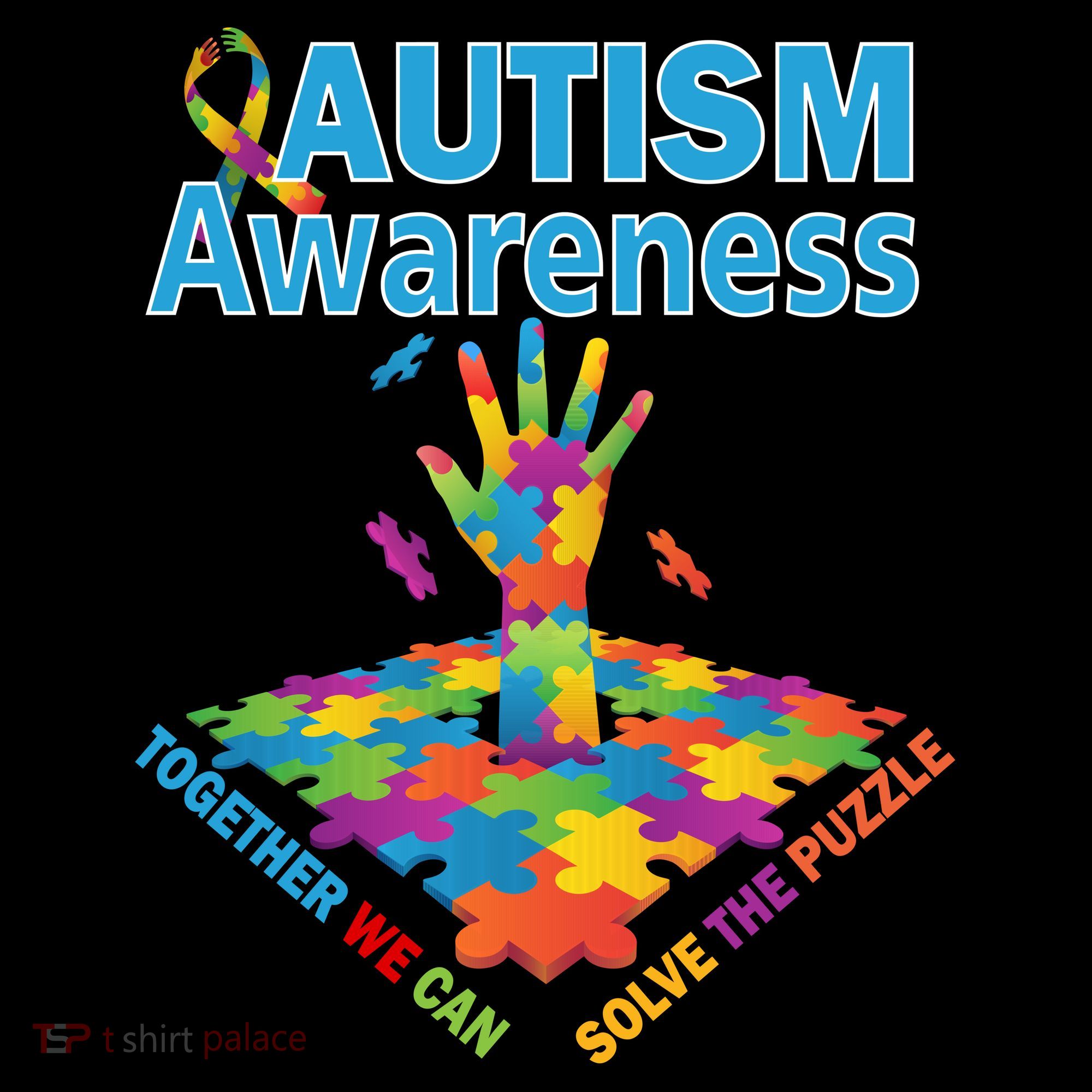 Together We Can Solve The Puzzle Autism Awareness Mousepad