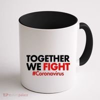 Together We Fight #Coronavirus Support Coffee Mug thumb 1