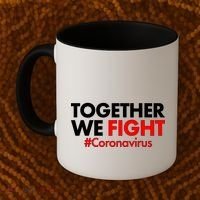 Together We Fight #Coronavirus Support Coffee Mug thumb 2