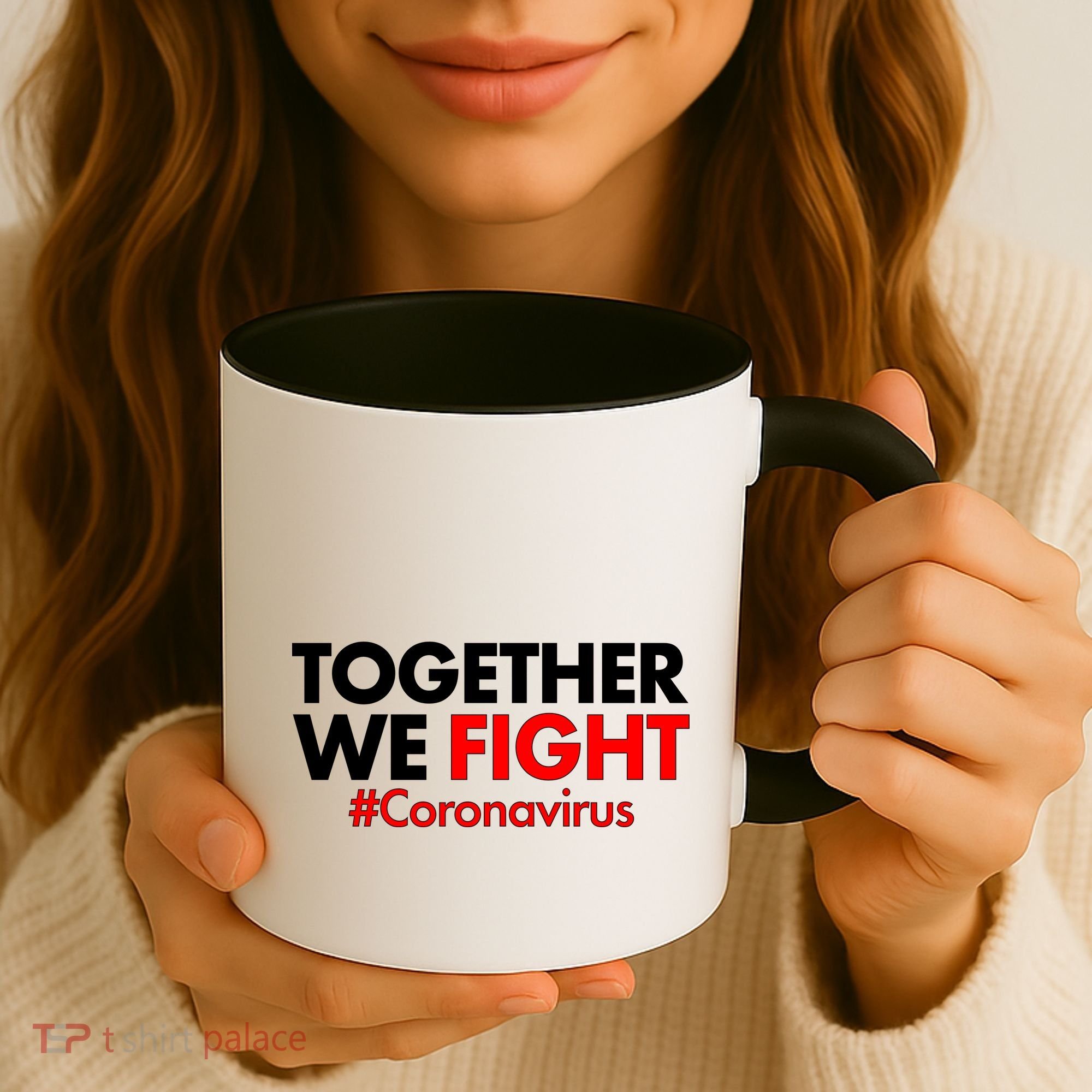 Together We Fight #Coronavirus Support Coffee Mug