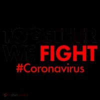 Together We Fight #Coronavirus Support Coffee Mug thumb 5
