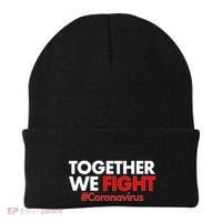 Together We Fight #Coronavirus Support Beanie thumb 0