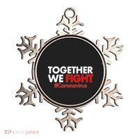 Together We Fight #Coronavirus Support Ornament thumb 0