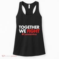 Together We Fight #Coronavirus Support Women's Tank Top thumb 0