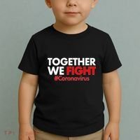 Together We Fight #Coronavirus Support Toddler T-Shirt thumb 2