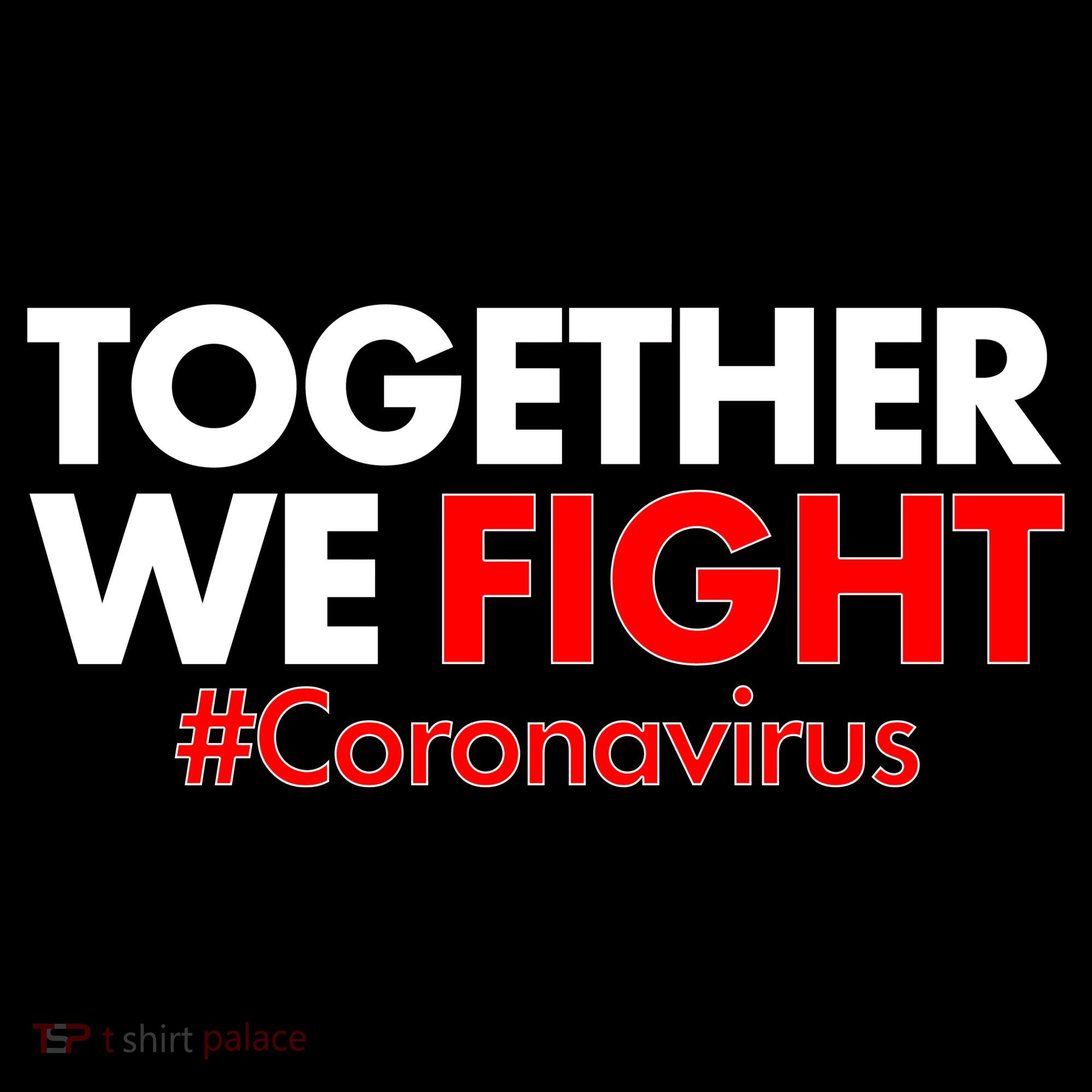 Together We Fight #Coronavirus Support Women's Long Sleeve Shirt