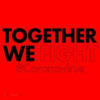 Together We Fight #Coronavirus Support Santa Hat thumb 1
