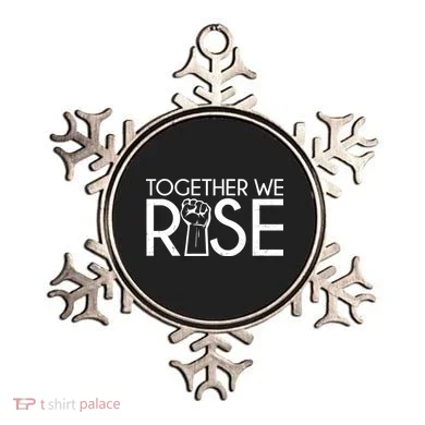 Together We Rise Protest Support Unite Ornament