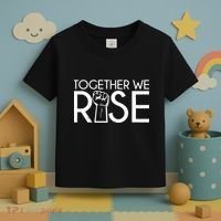 Together We Rise Protest Support Unite Toddler T-Shirt thumb 3