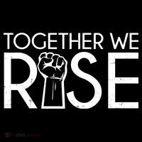 Together We Rise Protest Support Unite Women's T-Shirt thumb 6