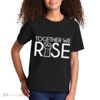 Together We Rise Protest Support Unite Kids T-Shirt thumb 2