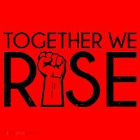 Together We Rise Protest Support Unite Santa Hat thumb 1