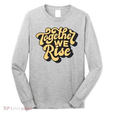 Together We Rise Retro Long Sleeve Shirt