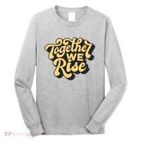 Together We Rise Retro Long Sleeve Shirt thumb 0