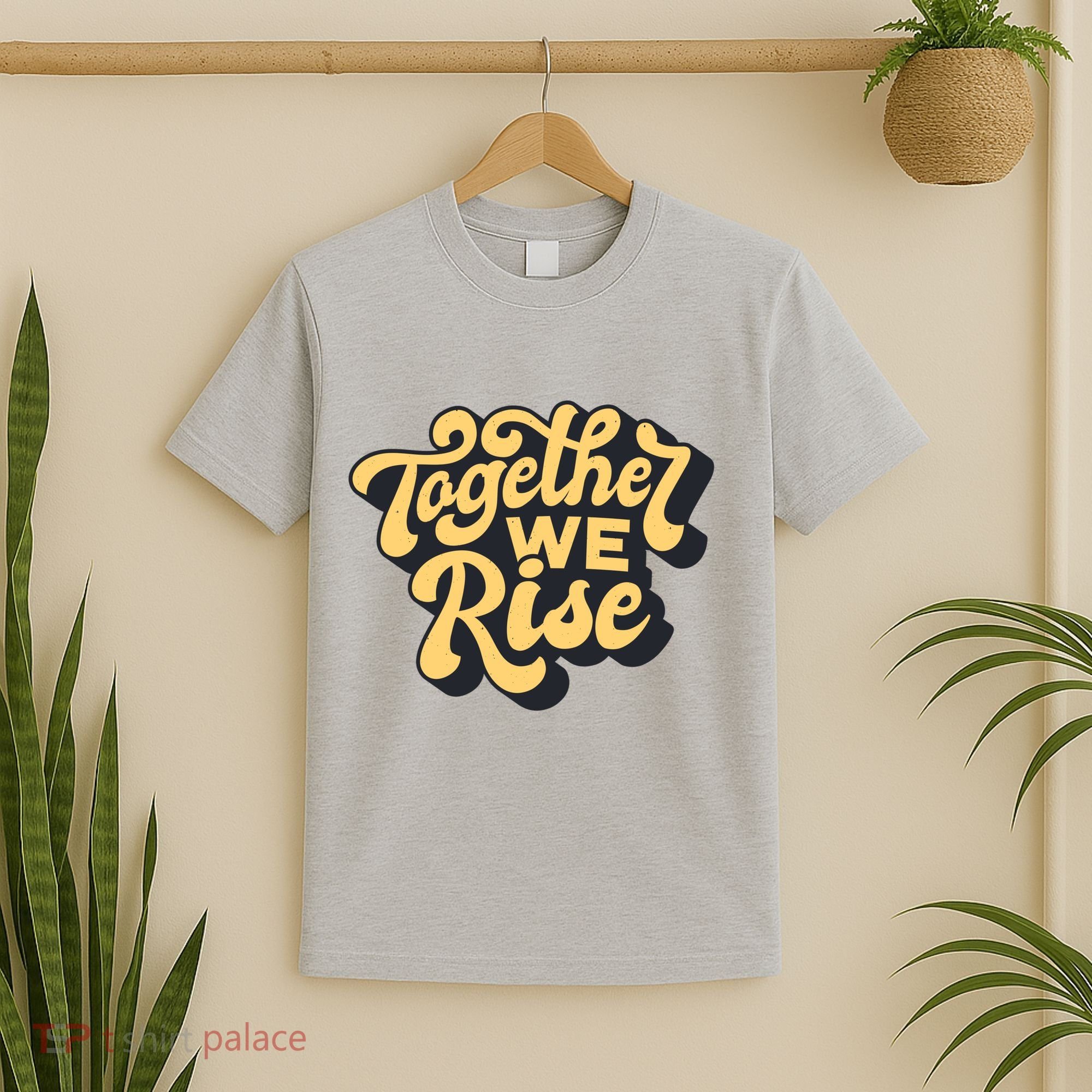 Together We Rise Retro T-Shirt