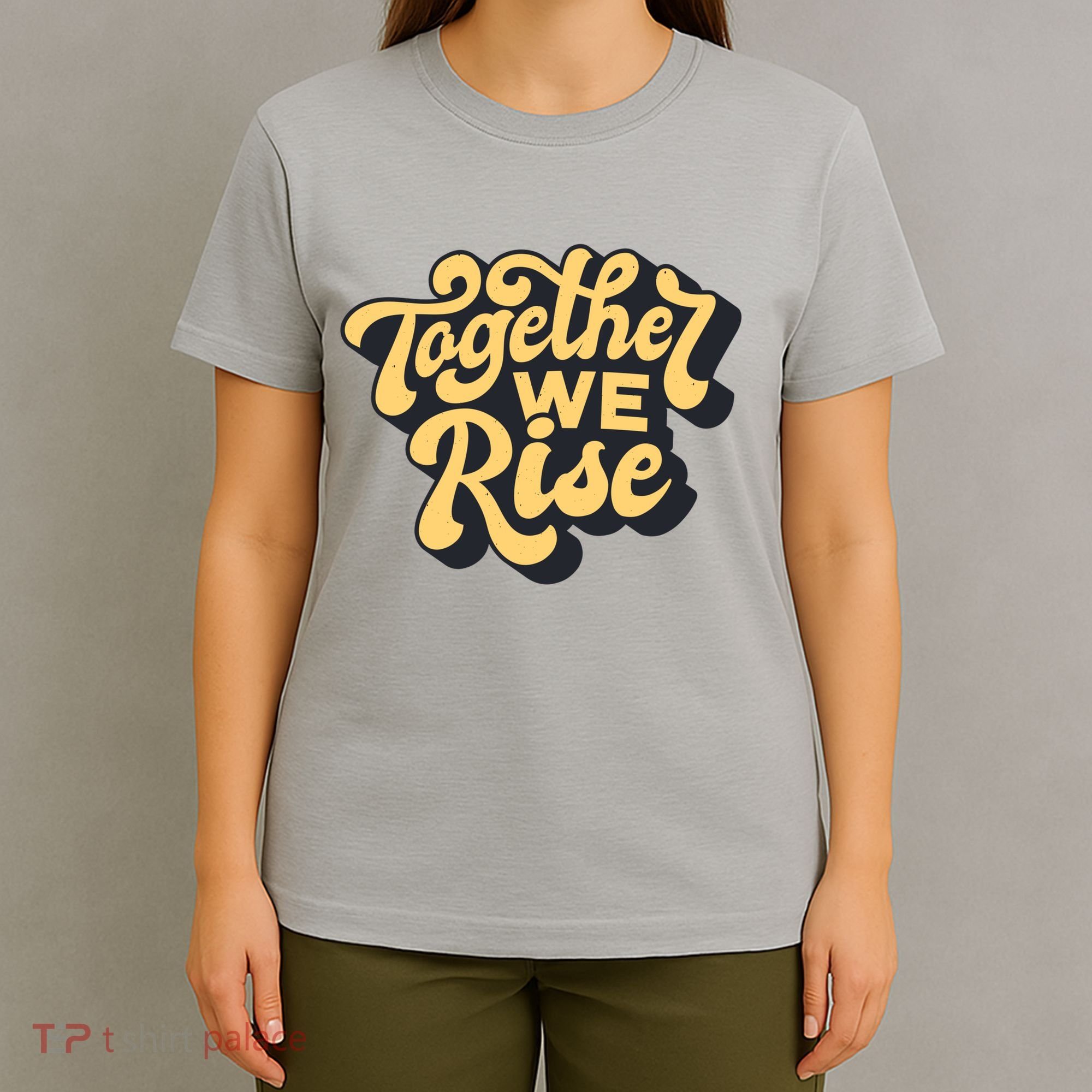 Together We Rise Retro T-Shirt