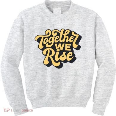 Together We Rise Retro Kids Sweatshirt
