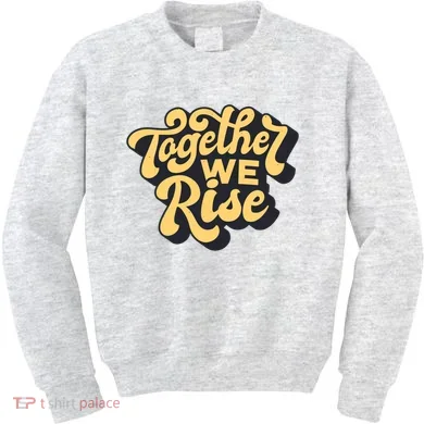 Together We Rise Retro Kids Sweatshirt