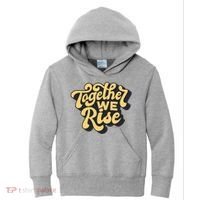 Together We Rise Retro Kids Hoodie thumb 0