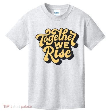 Together We Rise Retro Kids T-Shirt