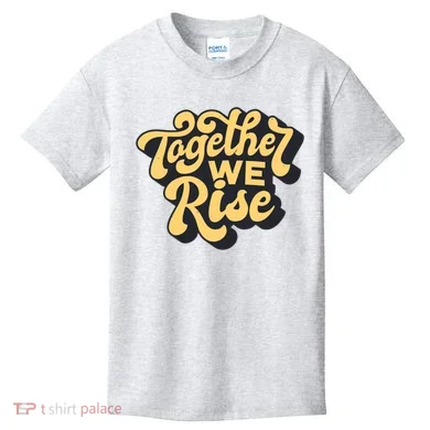 Together We Rise Retro Kids T-Shirt