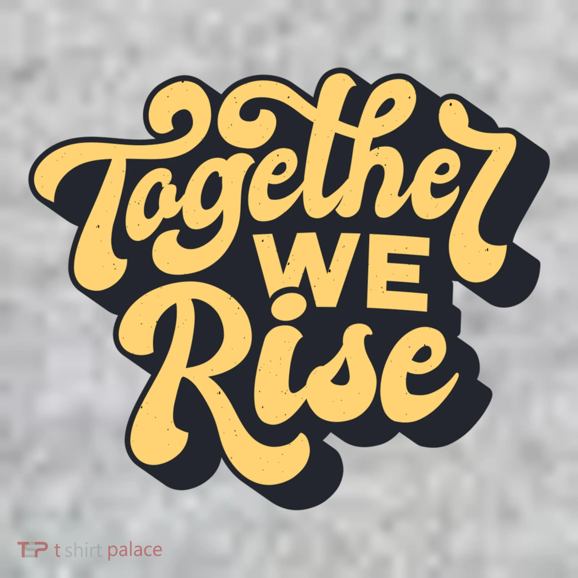 Together We Rise Retro Kids T-Shirt