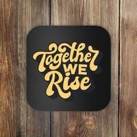 Together We Rise Retro Coaster thumb 0