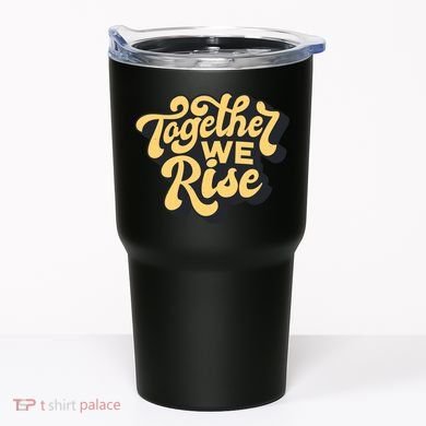 Together We Rise Retro Tumbler