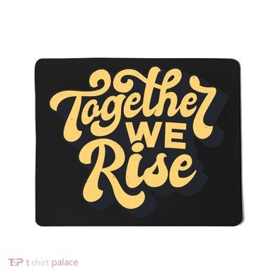 Together We Rise Retro Mousepad