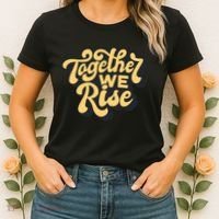 Together We Rise Retro Women's T-Shirt thumb 2