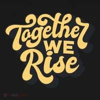 Together We Rise Retro Kids Long Sleeve Shirt thumb 2
