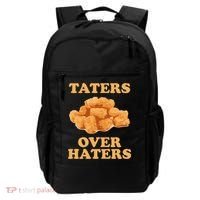 Taters Over Haters Funny Food Backpack thumb 0