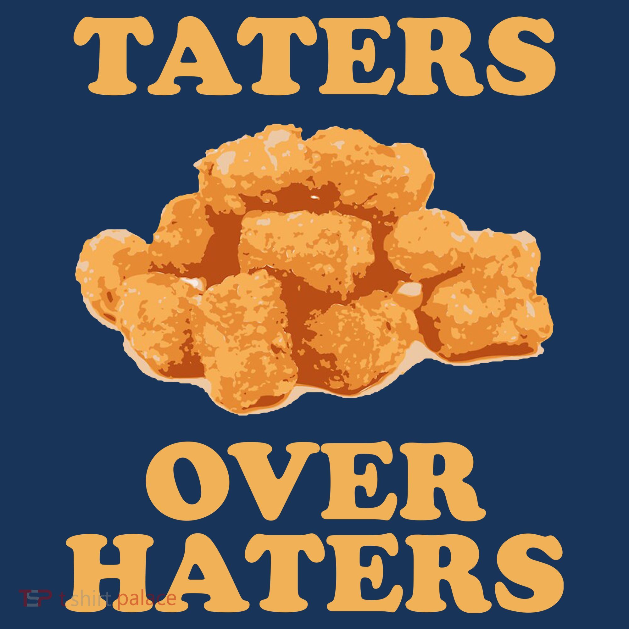 Taters Over Haters Funny Food Women's Sweatshirt