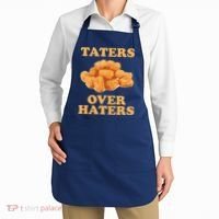 Taters Over Haters Funny Food Apron thumb 2