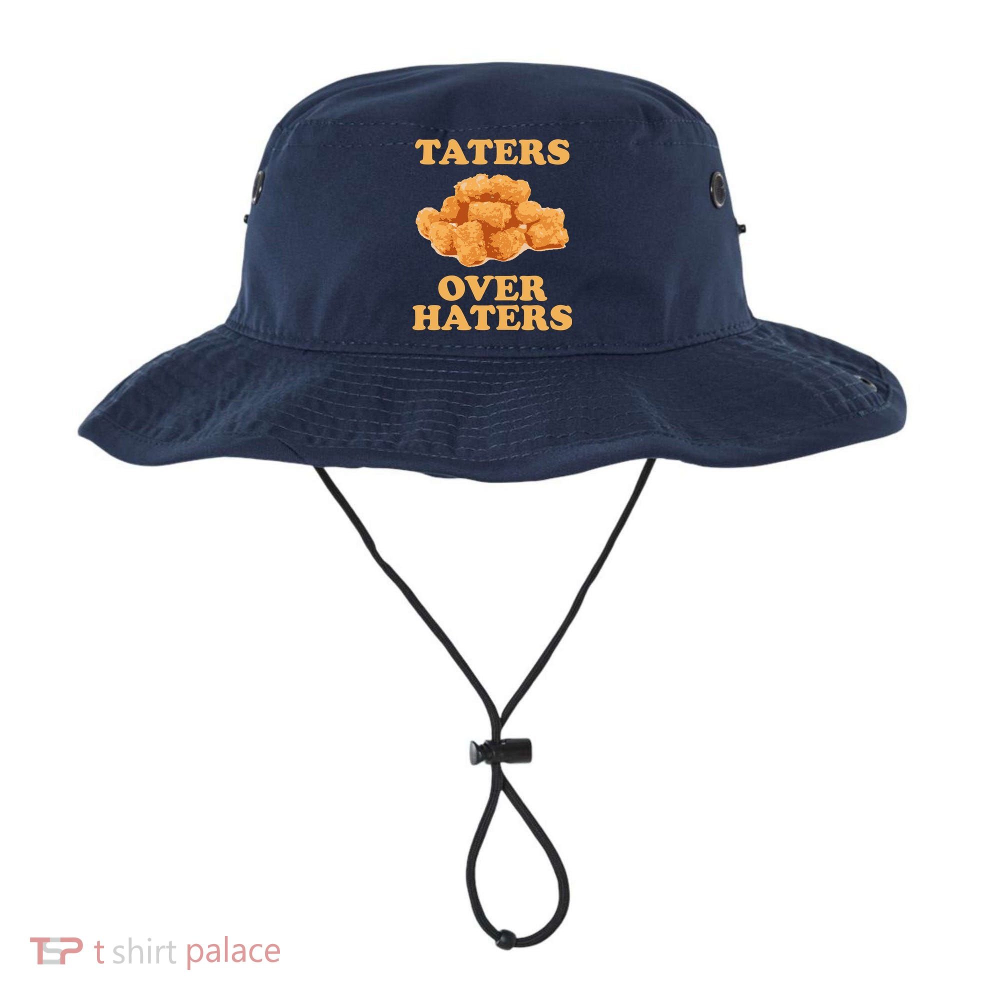 Taters Over Haters Funny Food Bucket Hat