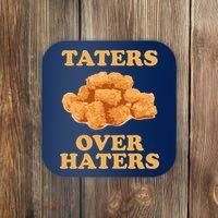 Taters Over Haters Funny Food Coaster thumb 0