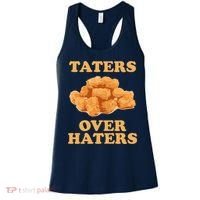 Taters Over Haters Funny Food Women's Tank Top thumb 0