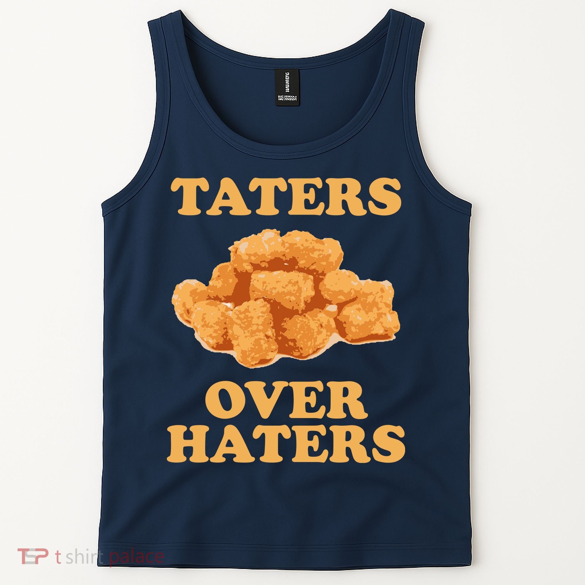 Taters Over Haters Funny Food Tank Top