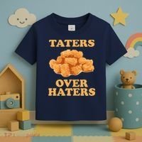 Taters Over Haters Funny Food Toddler T-Shirt thumb 3