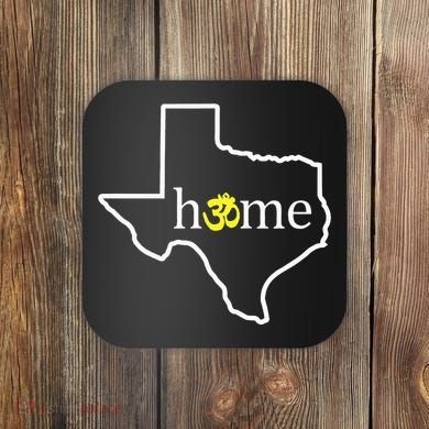 Texas Om Home Coaster