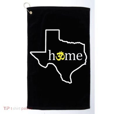Texas Om Home Golf Towel