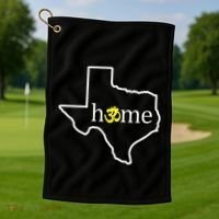 Texas Om Home Golf Towel thumb 1