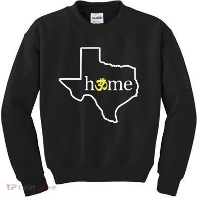 Texas Om Home Kids Sweatshirt
