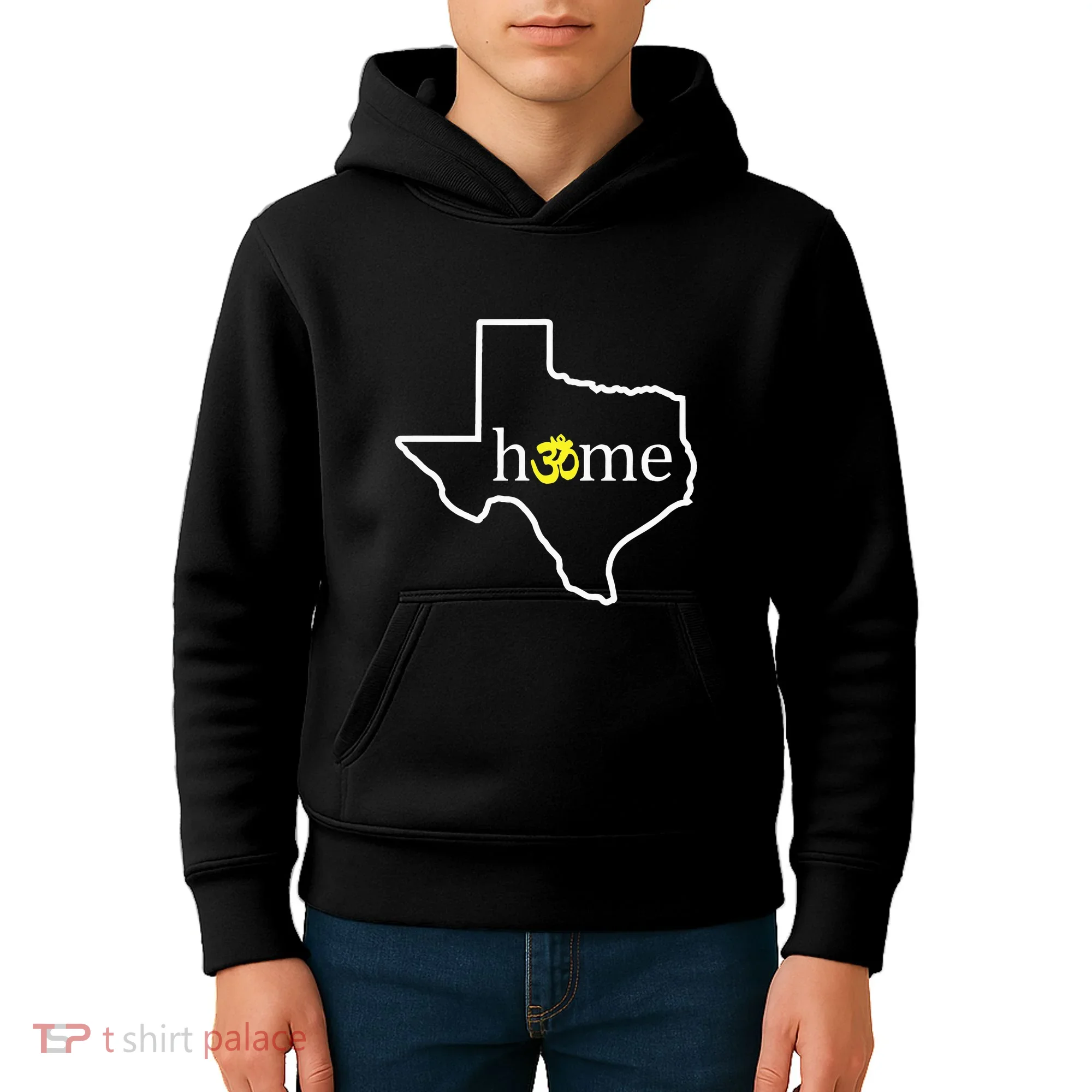 Texas Om Home Kids Hoodie