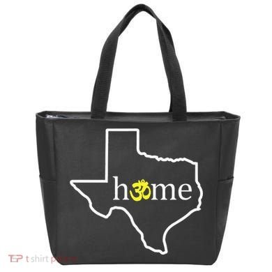 Texas Om Home Tote Bag